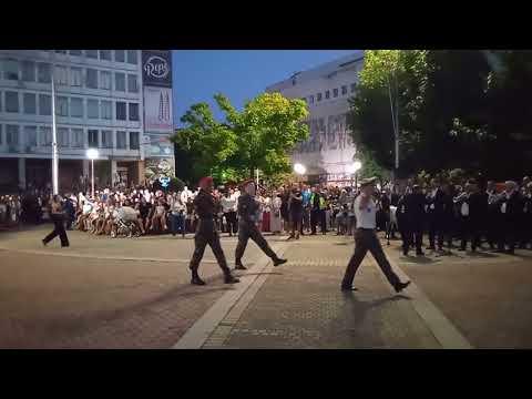 Видео: Тържествен парад за деня на Димитровград . Solemn parade for the day of Dimitrovgrad.