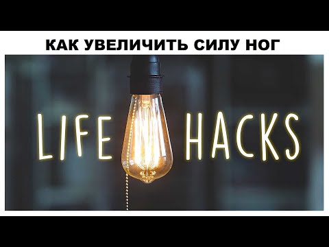 Видео: КАК УВЕЛИЧИТЬ СИЛУ НОГ