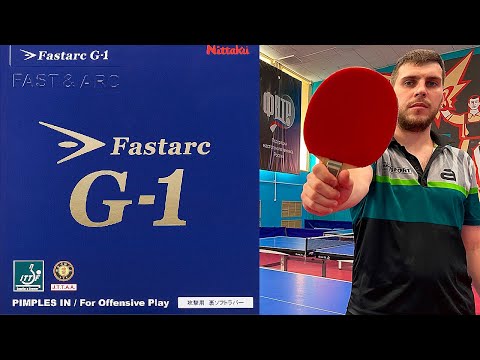 Видео: Nittaku Fastarc G-1! Нашел замену Tibhar Evolution Mx-s! Популярная накладка для настольного тенниса