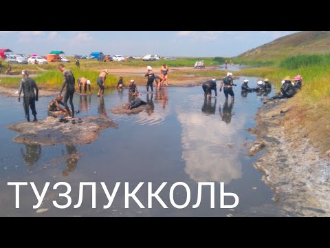 Видео: Соленые озёра Тузлукколь. Беляевка Оренбург. обл. Tuzlukkol salt lakes. Купание в грязи.