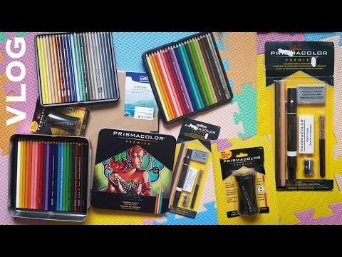 Видео: ВЛОГ #5: Распаковка Художественных материалов и Первое впечатление