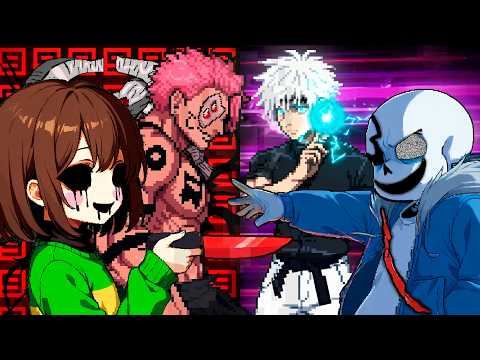 Видео: Годзё против Сукуны, но это Последний вздох из Undertale