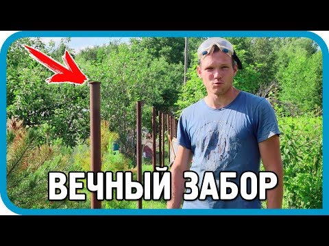 Видео: СДЕЛАЛ ЗАБОР ПО УЧАСТКУ НА ВЕКА. НО ЭТО НЕ ТОЧНО...