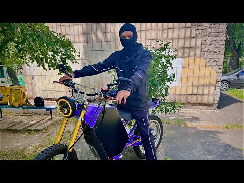 Видео: Самодельный электробайк — тест, скорость, цены и характеристики.