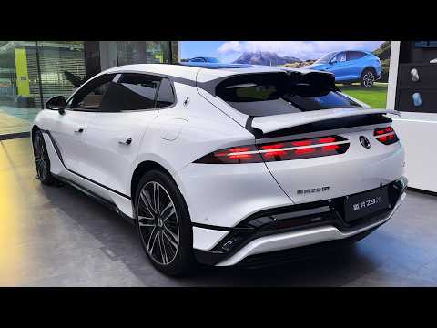 Видео: 2025 BYD Denza Z9GT Luxury Sedan PHEV Интерьер и экстерьер в деталях 4K