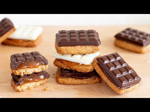 Видео: Шоколадно-карамельное печенье ＊ Рецепт без яиц ｜ HidaMari Cooking