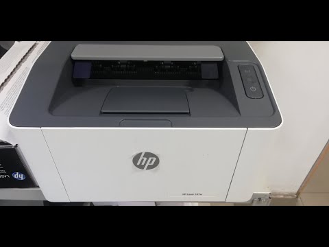 Видео: HP Laser 107a / 107w / 107r (106a) Прошивка принтера/ Заправка.Каким тонером заправляется.