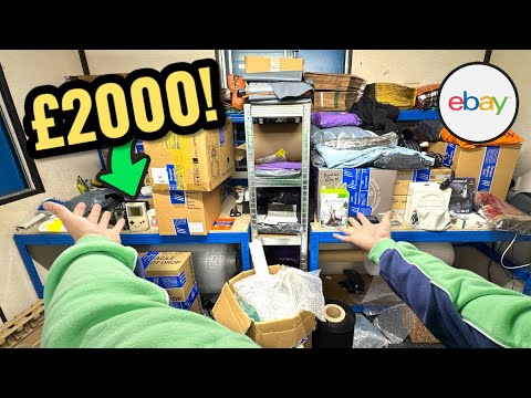 Видео: Я купил кучу хлама на распродаже в багажнике автомобиля и продал его на eBay, получив огромную пр...