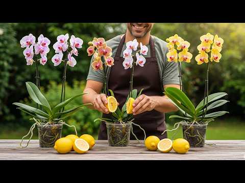 Видео: Настоящее сокровище для орхидей! Просто насыпьте 1 ложку в корни, и даже самые слабые станут силь...