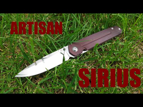 Видео: ARTISAN cutlery SIRIUS micarta. Разборка и краткий отзыв.