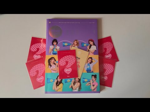 Видео: распаковка альбома TWICE - what is love? (версия B) #1 || unboxing album twice