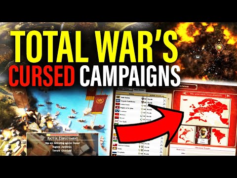 Видео: ВЫ ПОТЕРПИТЕ НЕУДАЧУ: 10 САМЫХ ПРОКЛЯТЫХ КАМПАНИЙ В Total War