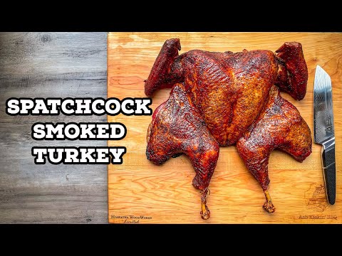 Видео: Индейка Спэтчкок | Индейка Спэтчкок, копчёная на гриле-пеллете