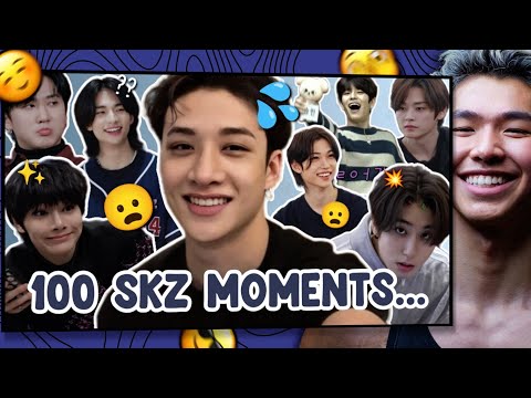 Видео: Реакция спортсмена на 100 знаковых моментов в истории Stray Kids / Часть 2