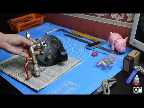 Видео: Дышащий клапан для "Белорусского" автоклава,для работы автоклава в паровом режиме.