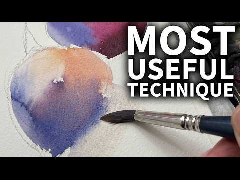 Видео: Мой самый полезный прием после ДЕСЯТИЛЕТИЯ занятий акварелью