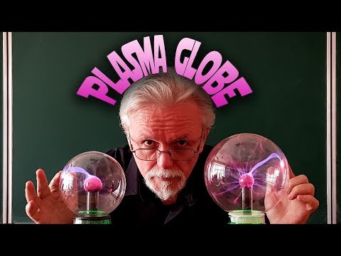 Видео: Плазма-шар (plasma globe)