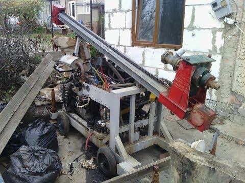 Видео: Буровая установка стоимостью в 180000 гривен или как выбросить 180000 гривен за металолом )