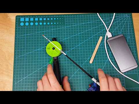 Видео: Электронная удочка 🎣 для зимней рыбалки 🐟 на Arduino