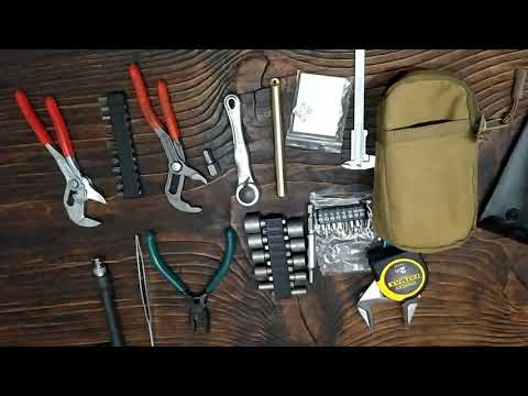 Видео: Мой, типа EDC, набор инструмента