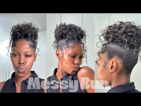 Видео: Урок по созданию небрежного пучка | Доступно и просто