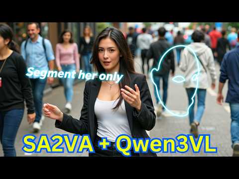 Видео: ByteDance SA2VA Segmentation + Qwen3VL лучше сегментирует что угодно — вот как!