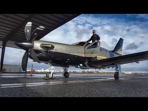 Видео: МОЯ НОВАЯ РАБОТА! — Полет на TBM940!