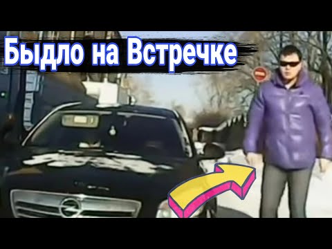 Видео: Наказание автохамов на встречке. №2