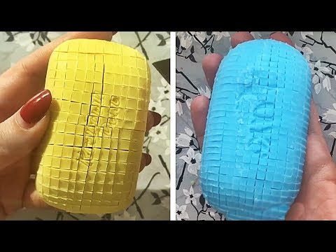 Видео: Асмр мыло резки | Удовлетворительное видео ASMR #9