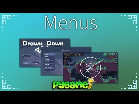 Видео: Меню — Учебное пособие по Pygame