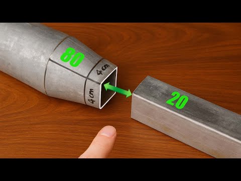 Видео: Секретный сварочный лайфхак! Как легко соединить круглую и квадратную трубы