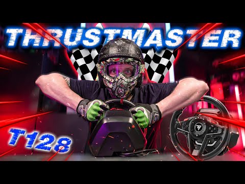 Видео: Игровой Руль Thrustmaster T128 | обзор руля c отдачей и углом поворота 900°