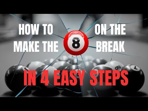 Видео: КАК СДЕЛАТЬ 8 НА БРЕЙКЕ В ПУЛЕ/БИЛЬЯРДЕ ЗА 4 ПРОСТЫХ ШАГА.