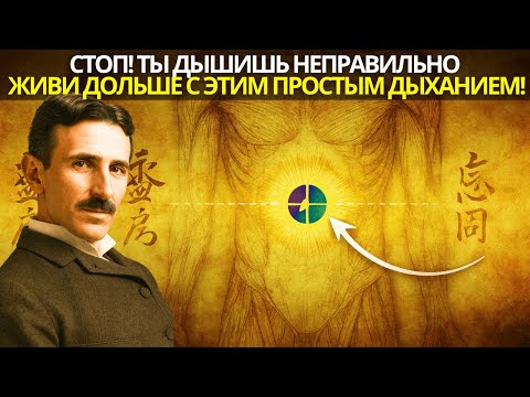 Видео: Дыхание 5-5-5: самый простой способ замедлить старение (подтверждено Никола Теслой)