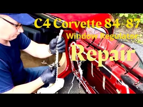 Видео: Ремонт стеклоподъемника Corvette C4