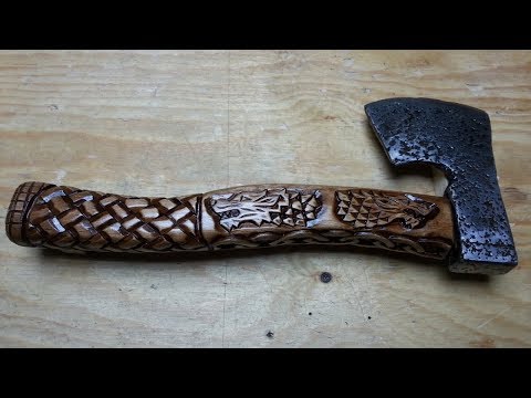 Видео: Вторая жизнь топора. Старый топор. Часть 1. Резьба по дереву.