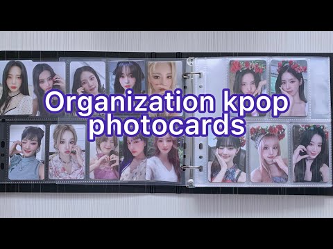 Видео: Организация карт (G)I-Dle, Dreamcatcher / Organization kpop photocard / kpop photocard collection