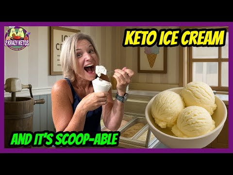 Видео: Кето-мороженое из 4 ингредиентов: удобное, простое, подходит для хищников