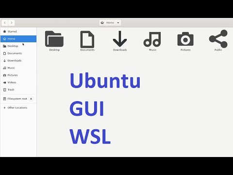 Видео: Графические приложения Ubuntu в WSL