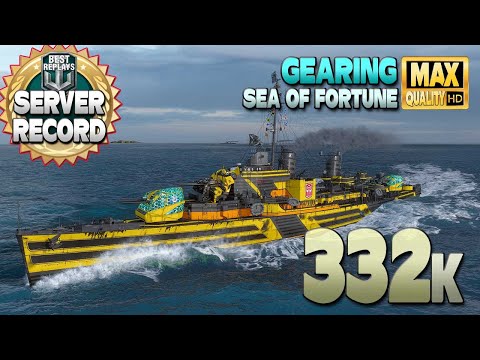 Видео: Эсминец «Гиринг»: Захватывающий до конца - World of Warships