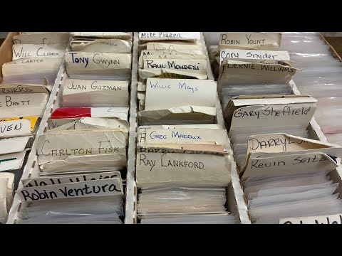 Видео: ЧТО В ЭТОЙ СТАРОЙ КОРОБКЕ ДЛЯ БЕЙСБОЛЬНЫХ КАРТОЧЕК?