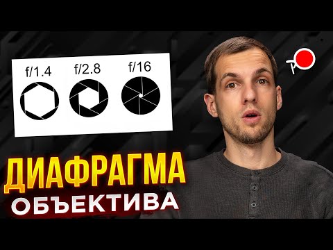 Видео: БЫСТРО И ПОНЯТНО! Настройка камеры и диафрагма объектива