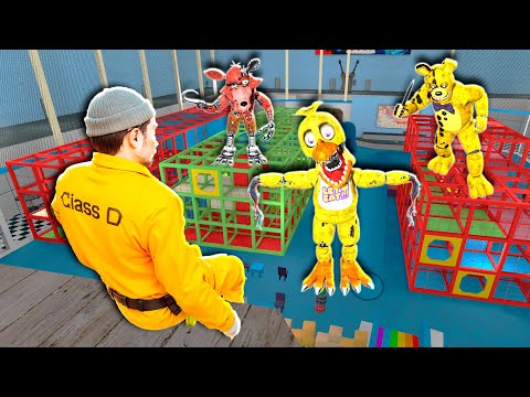Видео: АНИМАТРОНИКИ ИЗ FNAF НАПАЛИ НА НАС В GARRY'S MOD! | SECURITY BREACH КООП СТРАШИЛКИ