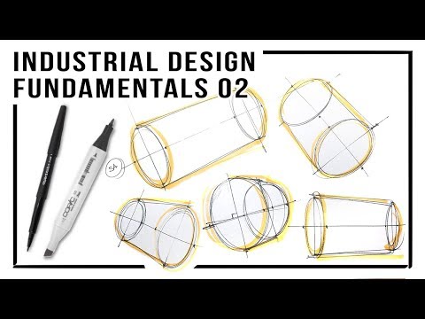 Видео: Основы промышленного дизайна 02 Эллипсы