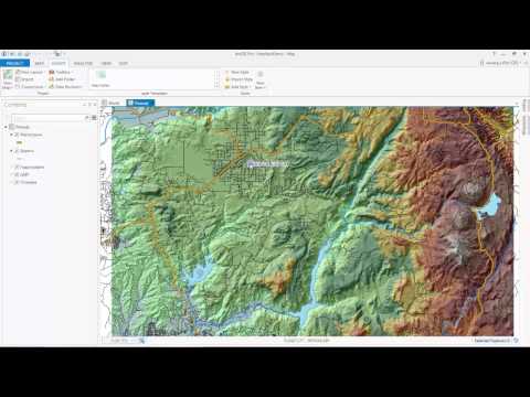 Видео: ArcGIS Pro. Знакомство с интерфейсом, начало работы