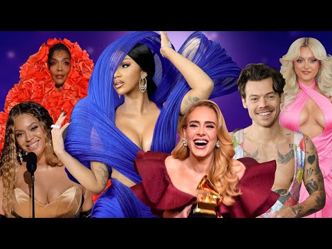 Видео: Обзор Нарядов Grammy 2023