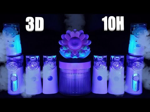 Видео: 💨 9 распылителей на максимуме | Мощный и гипнотический 3D ASMR для глубокого сна