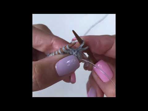 Видео: Шапка-перуанка. Вяжем «ушки».