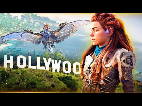 Видео: Обзор HORIZON: BURNING SHORES (DLC)! Приключение в Голливуде (Лучшее дополнение от Sony?)