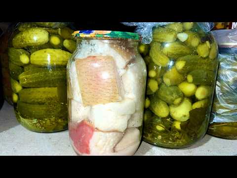 Видео: ЗАПАС 500л ВОДЫ. САЛО, САМОГОН, ВИНО!